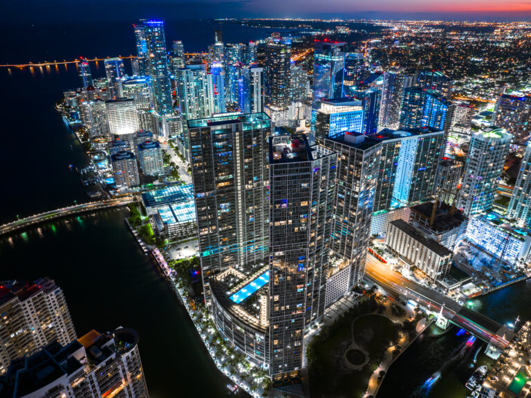 Miami cityscape, aerial | Matthew Hoyos