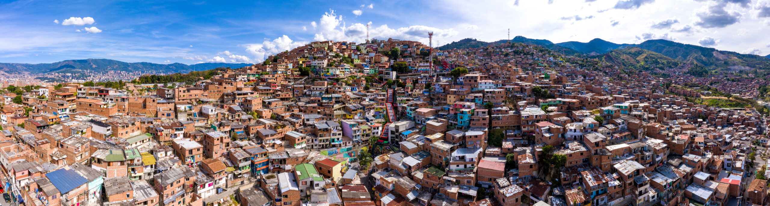 Comuna 13, Medellín panorama by Matthew Hoyos