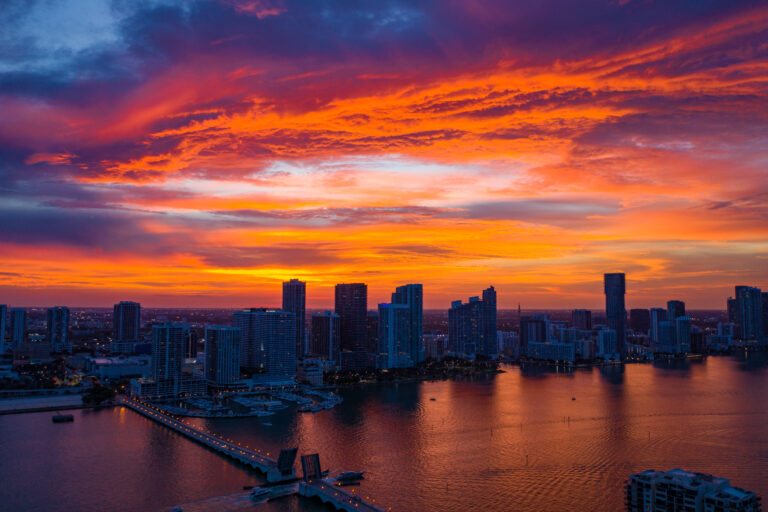 Miami cityscape, aerial | Matthew Hoyos