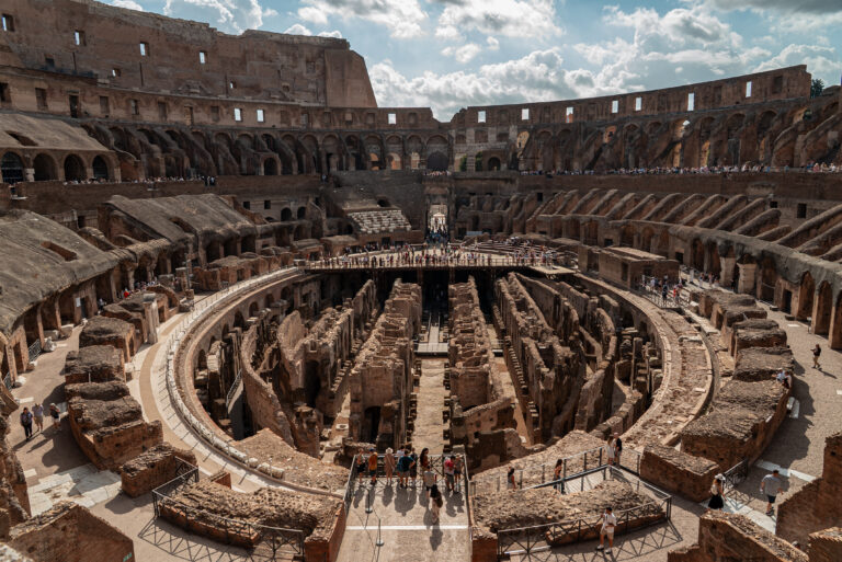 Inside the Colosseum, Rome, Italy | Matthew Hoyos