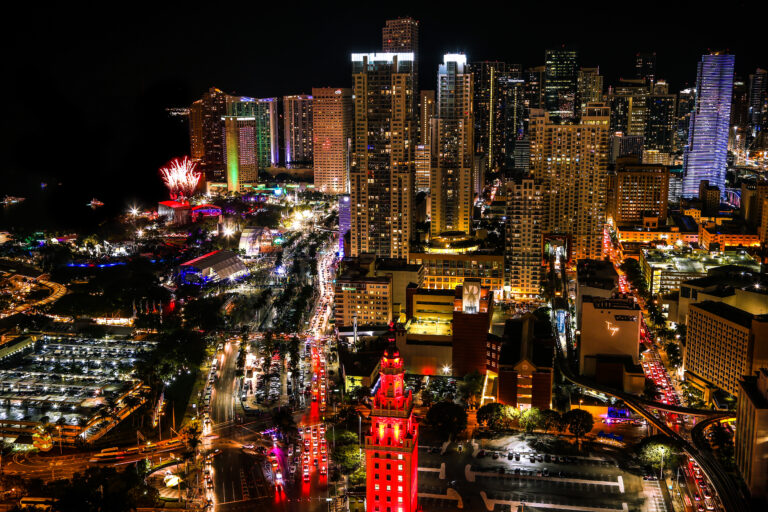 Miami cityscape, aerial | Matthew Hoyos