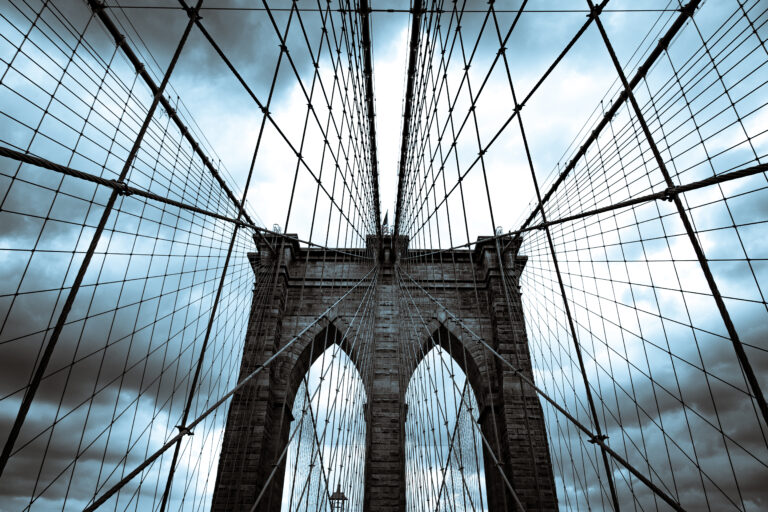 Brooklyn Bridge cables, New York City | Matthew Hoyos