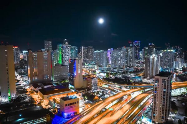 Moons Over Miami, drone hyperlapse film of Miami by Matthew Hoyos