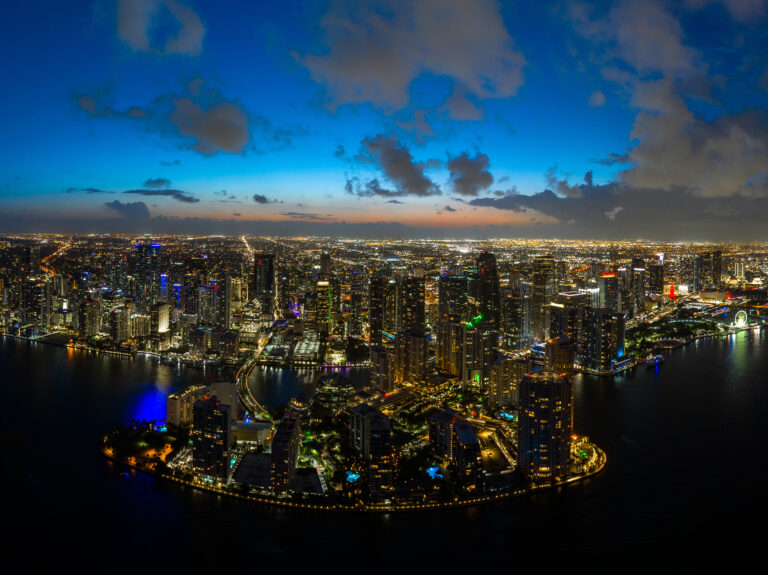 Miami cityscape, aerial | Matthew Hoyos