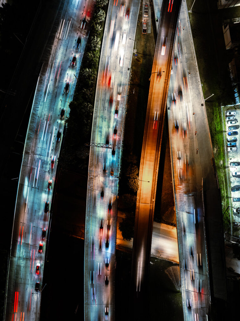 Talk of Miami, Night: letter M