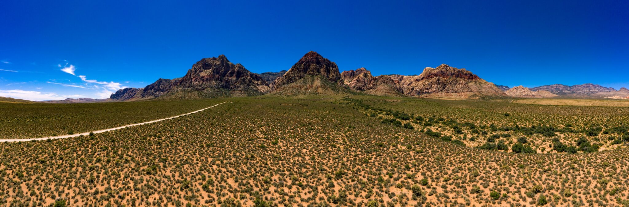 Red Rock, Las Vegas panorama by Matthew Hoyos